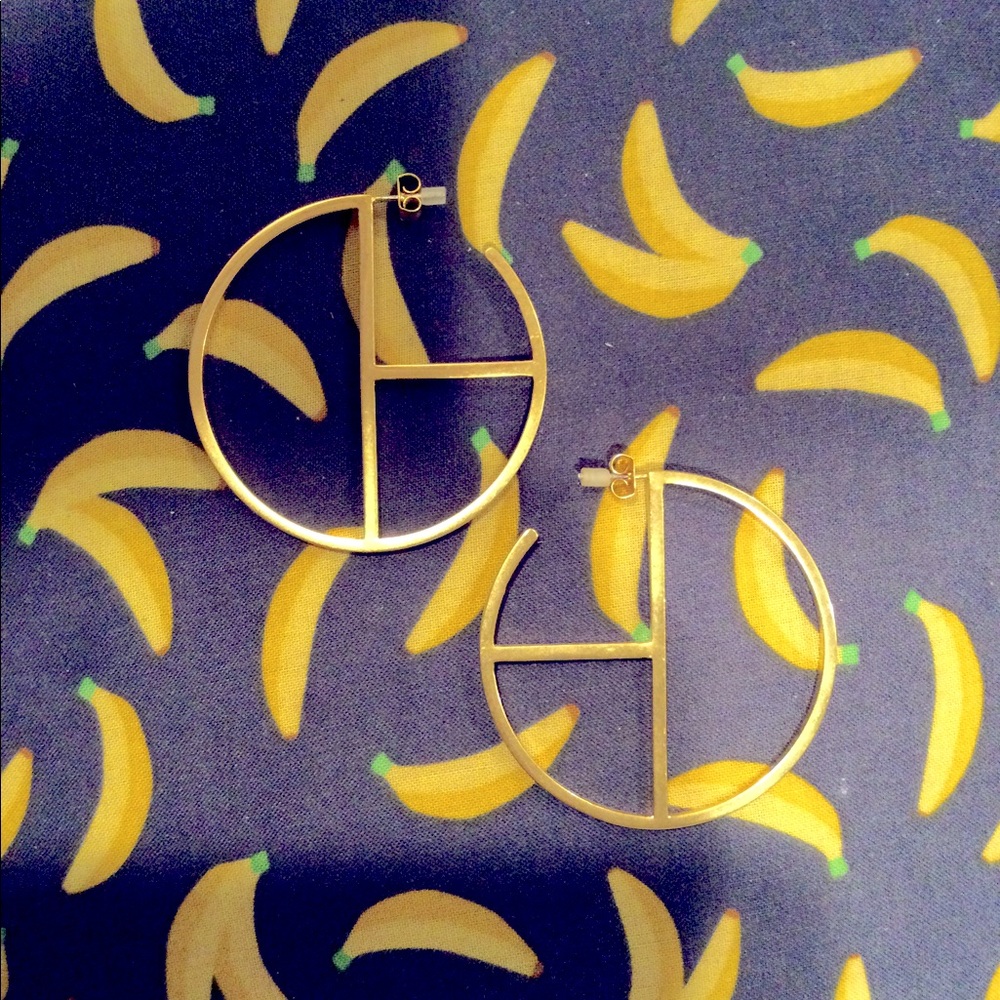Madewell Vintage Gold Hoops